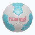 Handballball Hummel Classic Energizer off white/light blue/marine size 0