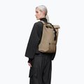 Cityrucksack Rains Rucksack Rolltop Beige 4