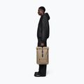 Cityrucksack Rains Rucksack Rolltop Beige 5