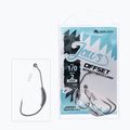 Mikado Jaws Offset Köderhaken mit Schraube Last 7G 3pcs Silber HJA04