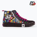 Turnschuhe Damen BIG STAR RR274A653 Schwarz/ multikolor 8