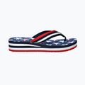 BIG STAR Damen Flip Flops RR274A127 navy blau / rot 8