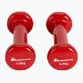 Meteor Kurzhanteln 2 x 0 5 kg rot 30180 3