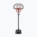 Tragbarer Basketballkorb Meteor Boston 18 schwarz und weiß 20084