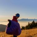 Schlafsack AURA AR 450 lila AU07962 13