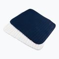 York Horse Wrap Pads weiß und navy blau 20301