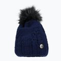 Damen Wintermütze mit Schornstein Horsenjoy Mirella navy blau 2120503 2