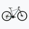 Crossbike KROSS Evado 3.0 Grau/Petrol/Glanz