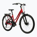 Damen-Trekkingrad KROSS Trans 5.0 In red/silver/gloss 2