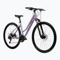 Damen-Crossrad KROSS Evado 5.0 In purple/black/gloss 2