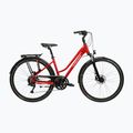 Damen-Trekkingrad KROSS Trans 5.0 In red/silver/gloss