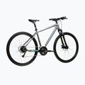 Crossbike KROSS Evado 3.0 Grau/Petrol/Glanz 3