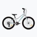 Kinderfahrrad KROSS Lea Mini 1.0 Silber/Türkis/Glanz