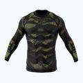 Rashguard longsleeve SMMASH Tiger Armour schwarz-grün RSO3