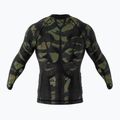 Rashguard longsleeve SMMASH Tiger Armour schwarz-grün RSO3 2