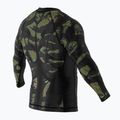 Rashguard longsleeve SMMASH Tiger Armour schwarz-grün RSO3 5