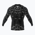 Rashguard longsleeve SMMASH Venomous schwarz-weiß RSO3 2