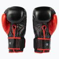 Bushido Sparring Trainingshandschuhe Leder schwarz ARB-415 14oz 2
