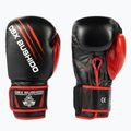 Bushido Sparring Trainingshandschuhe Leder schwarz ARB-415 14oz 3