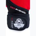 DBX BUSHIDO Gym Workout Handschuhe mit langem Klettverschluss und Griffsystem schwarz/rot 8