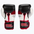 Bushido Naturleder Boxhandschuhe mit Gel-Technologie schwarz B-2v11a-12oz 2