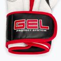 Bushido Naturleder Boxhandschuhe mit Gel-Technologie schwarz B-2v11a-12oz 6