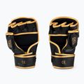 Bushido Leder MMA Training Sparring Handschuhe schwarz Arm-2011D-L 2