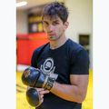 Bushido Leder MMA Training Sparring Handschuhe schwarz Arm-2011D-L 14
