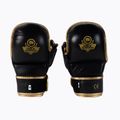 Bushido schwarz Arm-2011D-M Sparring Handschuhe für MMA Training