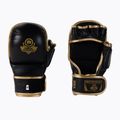 Bushido schwarz Arm-2011D-M Sparring Handschuhe für MMA Training 3
