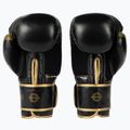 Bushido Naturleder Boxhandschuhe schwarz B-2v13-10oz 2