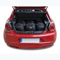 Gepäckträgertaschen-Set KJUST Alfa Romeo Mito Hatchback 2008-2018 3 Stk. Schwarz 11