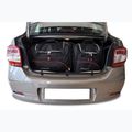 Gepäckträgertaschen-Set KJUST Dacia Logan Limousine 2012-2020 5 Stk black 15