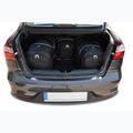 Gepäckträgertaschen-Set KJUST Kia Rio Limousine 2012-2016 4 Stk black 15