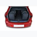Gepäckträgertaschen-Set KJUST Seat Leon ST 2013-2020 4 Stk. Schwarz 15