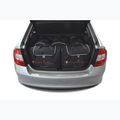 Gepäckträgertaschen-Set KJUST Skoda Rapid Liftback 2012-2019 5 Stk. Schwarz 12
