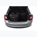 Gepäckträgertaschen-Set KJUST Skoda Rapid Liftback 2012-2019 5 Stk. Schwarz 13