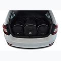 Gepäckträgertaschen-Set KJUST Skoda Rapid Spaceback 2012+ 3 Stk. Schwarz 8