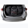 Gepäckträgertaschen-Set KJUST Toyota Auris Touring Sports 2013-2018 4 Stk. Schwarz 13