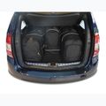Gepäckträgertaschen-Set KJUST Dacia Duster 2010-2017 4 Stk black 17