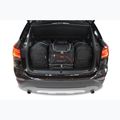 KJUST BMW X1 2015+ 4 Gepäckraumtaschen Set schwarz 13