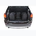 KJUST BMW X1 2015+ 4 Gepäckraumtaschen Set schwarz 14