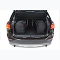 KJUST BMW X1 2015+ 4 Gepäckraumtaschen Set schwarz 15