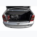 Gepäckträgertaschen-Set KJUST Opel Astra Cabrio 2001-2006 4 Stk. Schwarz 13