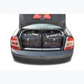 Gepäckträgertaschen-Set KJUST Skoda Superb Limousine 2001-2008 5 Stk. Schwarz 11