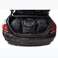 Gepäckträgertaschen-Set KJUST Mercedes-Benz C Limousine 2013-2021 4 Stk. Schwarz 13