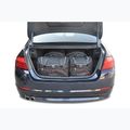 KJUST BMW 5 Limousine Kofferraumtaschen Set 2010-2016 4 Stück schwarz 14