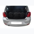 Gepäckträgertaschen-Set KJUST Volkswagen Polo 2009-2017 3 Stk. Schwarz 9