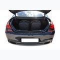 KJUST BMW 6 Gran Coupe 2012-2018 Kofferraumtaschen Set 4 Stück schwarz 19