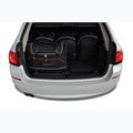 KJUST BMW 5 Touring Gepäckraumtaschen Set 2010-2017 5 Stück schwarz 17